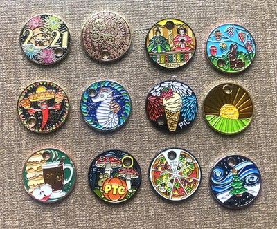 2021 Pathtag Club complete set of 12 Pathtags