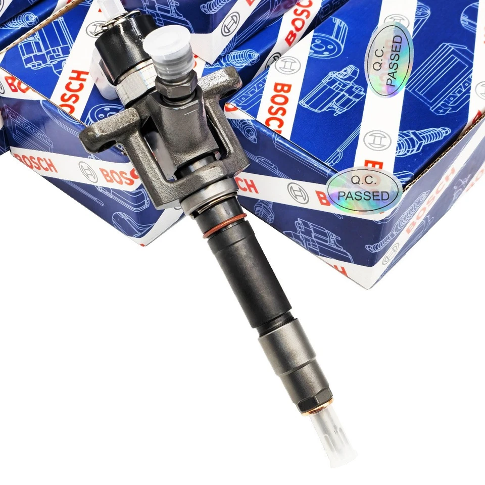 4x New Fuel Injectors 0445120049 For ME223750 Mitsubishi Fuso 4M50 Engine Foto 3 de 4