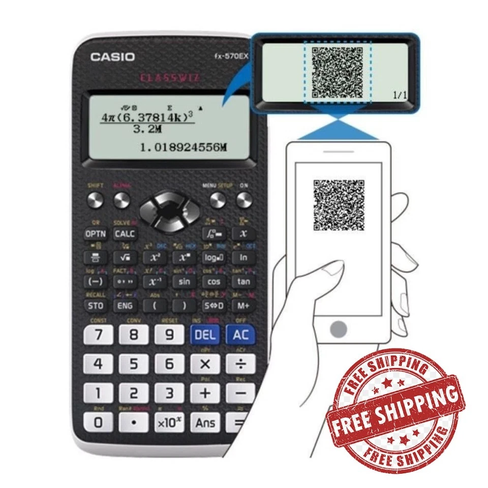 Casio FX-991EX Classwiz Advanced Engineering Scientific Calculator-552 Function - Image 2 of 4