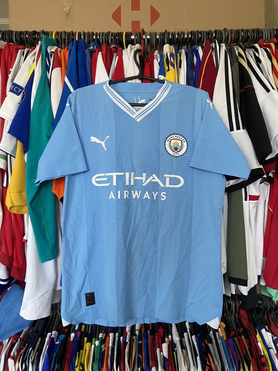 ウェア Manchester city player MANCHESTER CITY 2023 2024 HOME SHIRT JERSEY PLAYER ISSUE PUMA