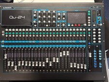 Allen & Heath QU-24 Digital Mixer Mixing Desk with Flight Case PA System
