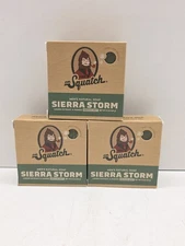3 NIB Dr. Squatch Sierra Storm 5oz Bar Mens Natural Soap