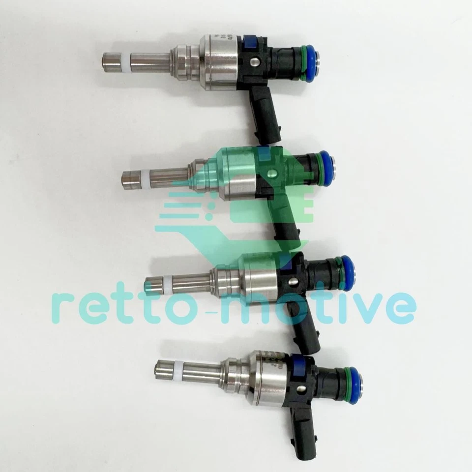 Set of 4 OEM For 2013-2015 Hyundai Santa Fe Fuel Injectors 35310-2G710 Foto 2 de 4