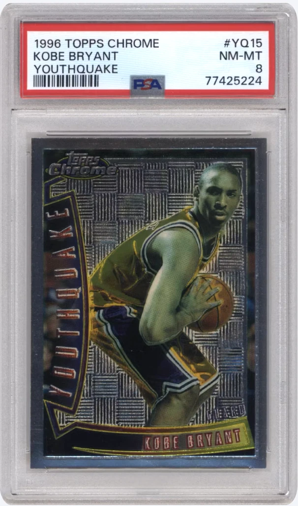 Topps Chrome 1996-97 Kobe Bryant #YQ15 for sale | eBay
