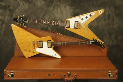 21 Gibson Collector's Edition 1958 Flying V Explorer Korina Murphy Lab PROTOTYPE