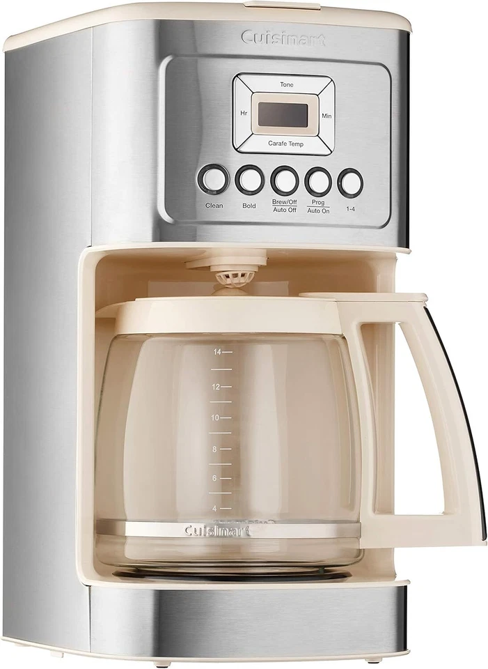 Cuisinart 14-Cup Glass Carafe w/ Stainless Steel Handle Programmable Coffeemaker - Image 4 of 4