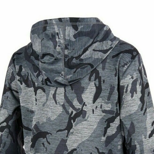 adidas Little Boys Long Sleeve Heathered Core Camo Hooded Pullover 4 NWT MSRP$40 - Picture 5 of 7