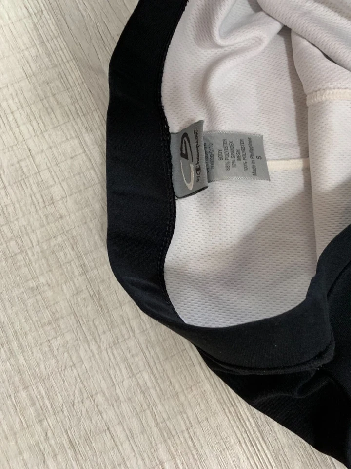 Champion Niñas Talla Pequeña Falda Pantalones Cortos Skort Negro Pull On Debajo Pantalones Cortos y2K Vint Foto 3 de 4