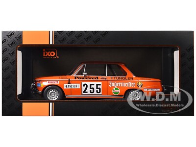 イクソ　ixo MODELS BMW #19 Jägermeister IXO BMW 2002 Rallye WM Monte Carlo 1973 Jägermeister #255 1