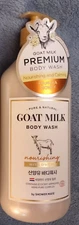 Korean Shower Mate Goat Milk Manuka Honey Body Wash NOURISHING 27 oz bottle