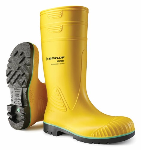 DUNLOP Acifort Heavy Duty Yellow Full 
