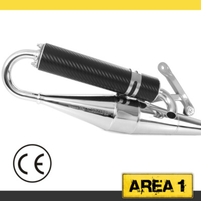 Sport Auspuff Tecnigas Next-R Jonway Lambda, Beta , YY50QT-6  (Carbon/50ccm/4T)