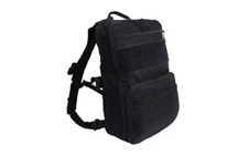 Haley Flatpack Plus Backpack 1400 Cubic Inches Fully Expanded Black  FPP-1-1-BLK