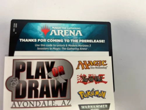 6x Modern Horizons 3 pre release packs MTG Arena Code Magic The Gathering  POD