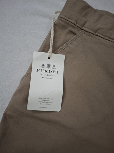 Purdey Womens Hunting Shorts In Size 8 - Beige/Cream - NEW - Picture 4 of 8