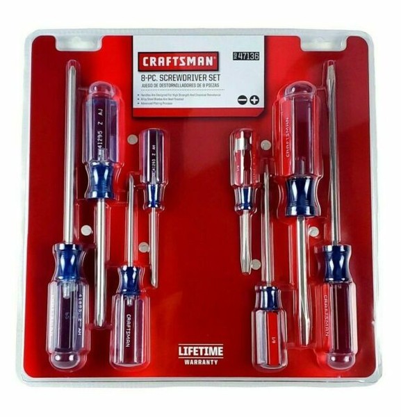 Craftsman Screwdriver Set Pack of 8 (47136) online kaufen eBay