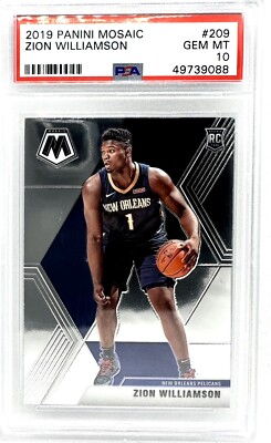 その他 2019 Mosaic Zion Williamson RC PSA10 PSA 10 2019-20 Panini Mosaic Zion Williamson Base Rookie