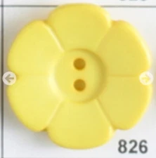 Dill Buttons ~ (0826) - 1 1/8" - 1 per card