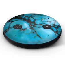 Vinyl Decal Skin for Amazon Echo Input - Blue Turquoise