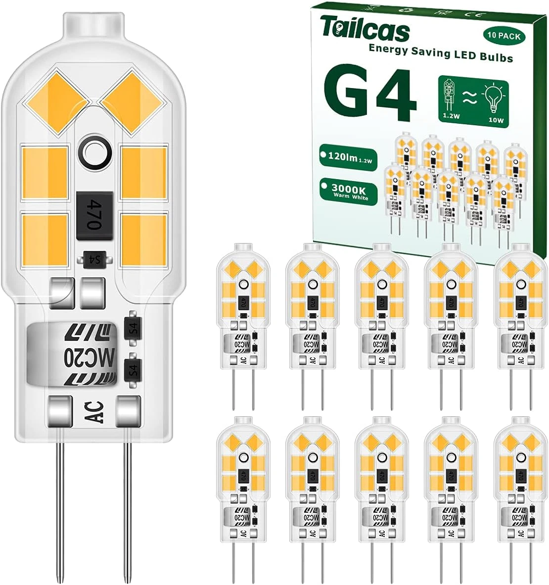 G4 10w halogen led equivalent outlet