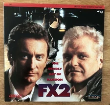 FX2 Orion Home Video Laserdisc Bryan Brown Brian Dennehy