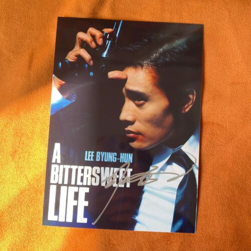 Lee Byung hun Autographed Signed Photo K-POP Collection 4*6 inches 2022 #Nice - Imagen 1 de 1