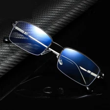 German Smart Zoom Reading Glasses Multifocal Reading Glasses Anti Blue Light New