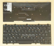 New For DELL Latitude 5480 5488 7480 7490 Keyboard French Clavier Read Careful