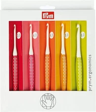 Prym Ergonomics ::Crochet Hook Set::  5 hooks US E-J / 3.5-6.0 mm