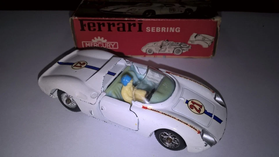 Mercury art.58 Ferrari Sebring con scatola originale. Come nuovo. - Immagine 2 di 4