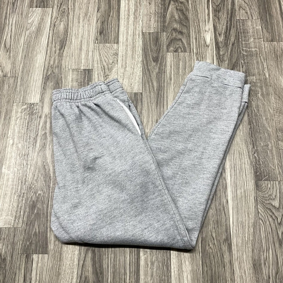 Pantalones deportivos REEBOK cintura elástica tiro medio gris para niño talla grande 14-16 Foto 2 de 4