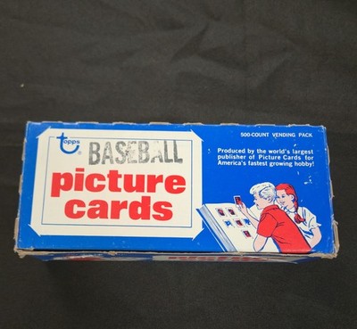 1977 Topps Baseball Empty Vending Box. Ships Free!