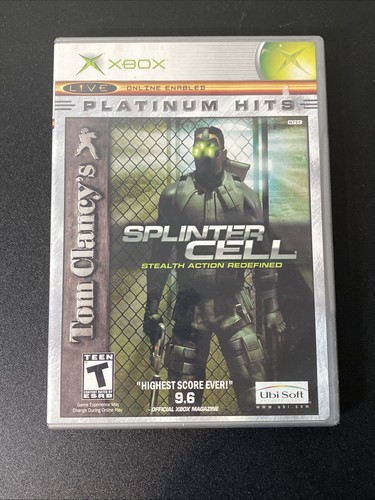 Splinter Cell Stealth Action Redefined (Microsoft Xbox, 2002) Complete CIB - Picture 1 of 4
