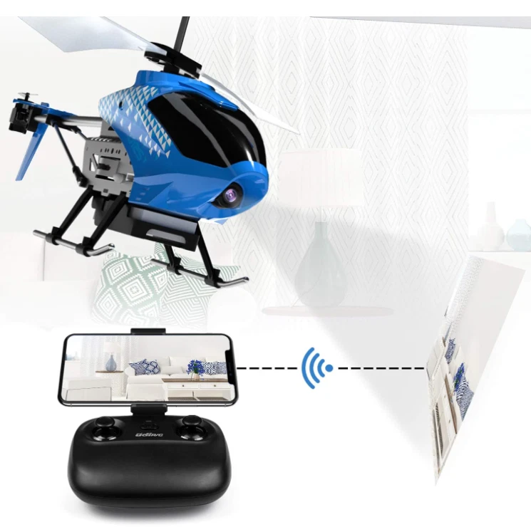 Helicóptero RC con cámara Helicóptero de control remoto para niños y adultos NUEVO Foto 2 de 4