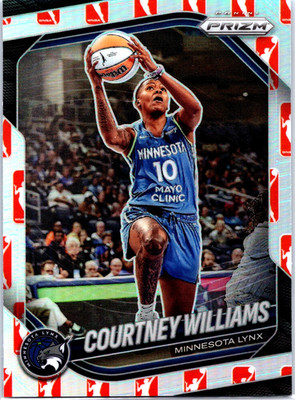 Courtney Williams 2025 Panini Prizm WNBA Logo Prizm #69 Minnesota Lynx
