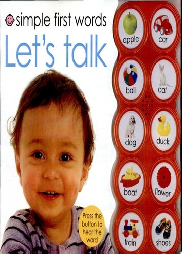 Simple First Words Let's Talk by Priddy, Roger, Good Book