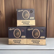 Dr Squatch Sinister Scrub • 3-Pack • Heavy Grit • Fast Shipping