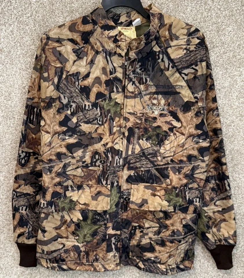 Scent-Lok Mens Mossy Oak Forest Floor Camo Hunting Jacket Medium Pants Large Set - Image 2 of 4