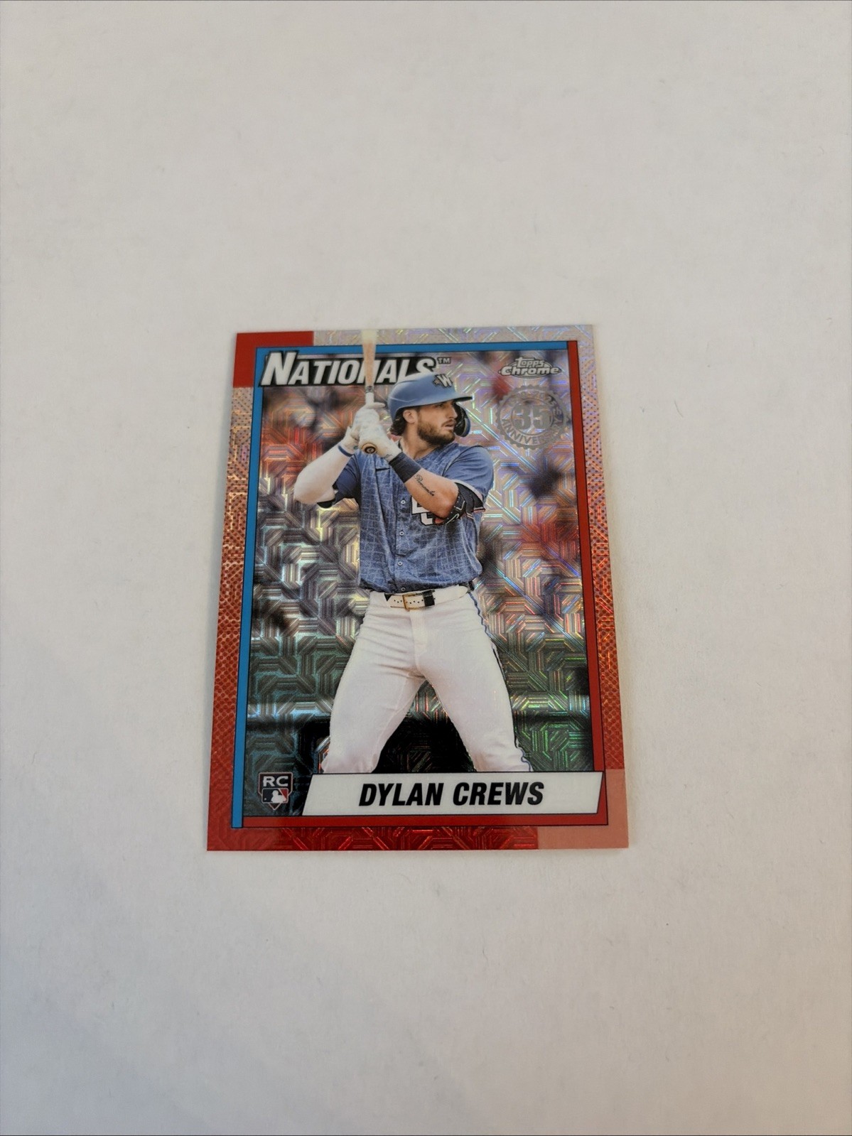 2025 Topps Update Series - 1990 Topps Chrome Silver Pack Dylan Crews #U90C-91