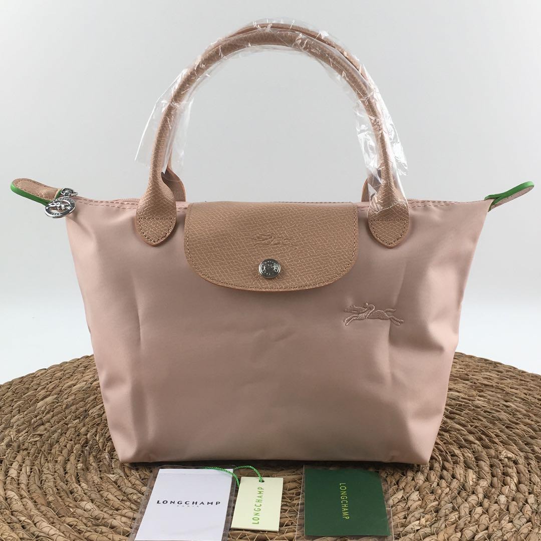 Longchamp Club Le Pliage series Handbag S 70th Anniversary Pink