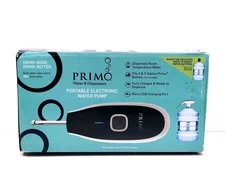 Primo Portable Rechargeable Water Pump Dispenser Black/White
