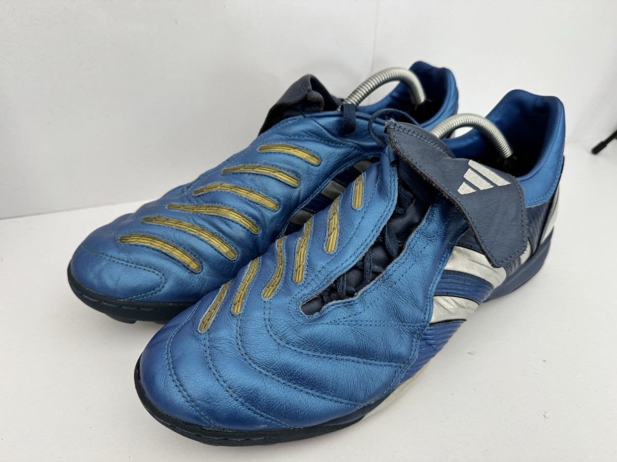 Mens Adidas Predator Pulse TRX Turf Football Astro Blue 2005 UK 12