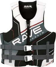 Rave Sports Adult Dual Neo Life Drainage Neoprene Vest Comfortable Fit 2XL/3XL