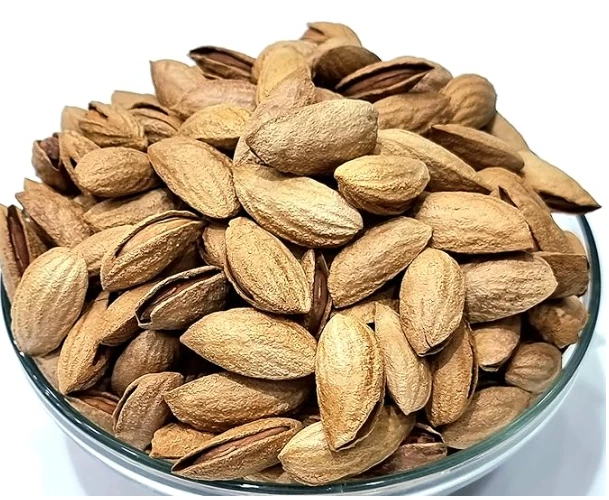 Almonds, Roasted Salted Open-shell - Healthy & Tasty Snack, Crunchy & Delicious - Image 2 of 2