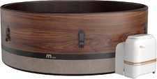 Round Bubble Spa MSpa FRAME DUET-ECO DWF (6 Bathers), without Ozone Hot Tub Spa