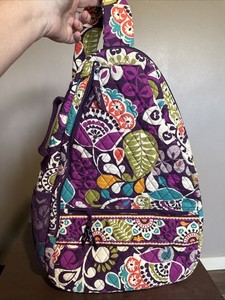Vera Bradley Plum Crazy Backpack | eBay display picture 3
