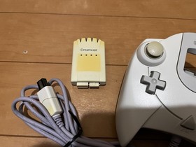 SEGA DreamCast Console (HKT-3000) & Controller with 2 games and BOX and Manual 1