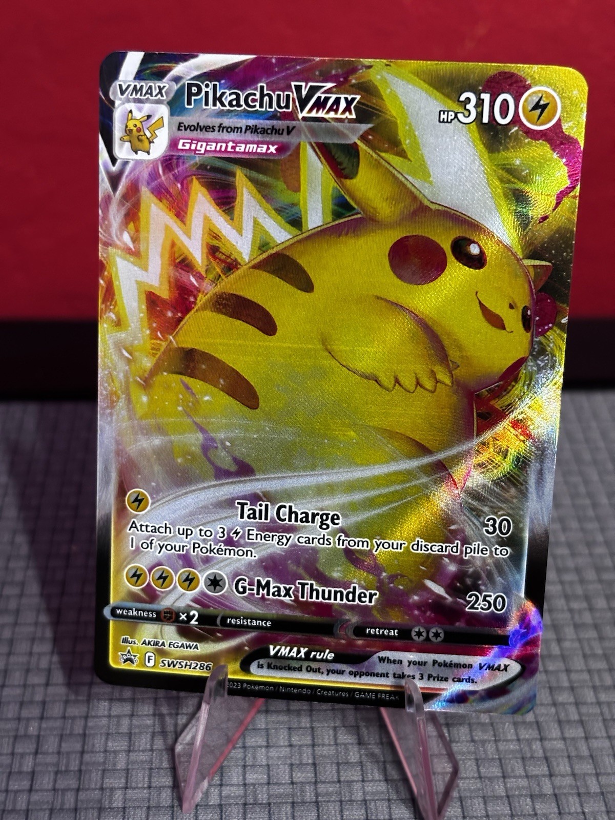 Pikachu VMAX SWSH286 Black Star Promo NM Pokemon