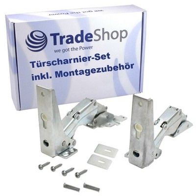 2x Kühlschrankscharnier für Körting KRU130, KSI8251, KSI8256 Kühlschrank