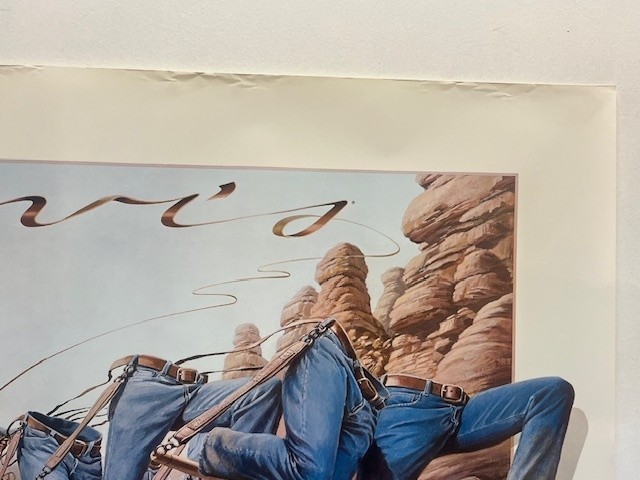 絵画 VINTAGE 1979 Levi's BLUE JEAN POSTER Levi's Original Rare Poster BLUE JEAN Vintage 1979 | eBay